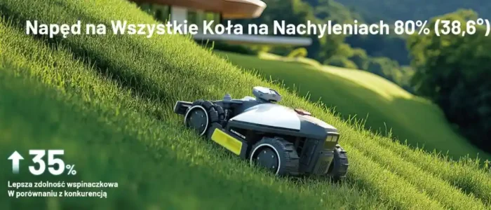 MAMMOTION LUBA mini AWD 800 robot koszący: Test, opinie i cena