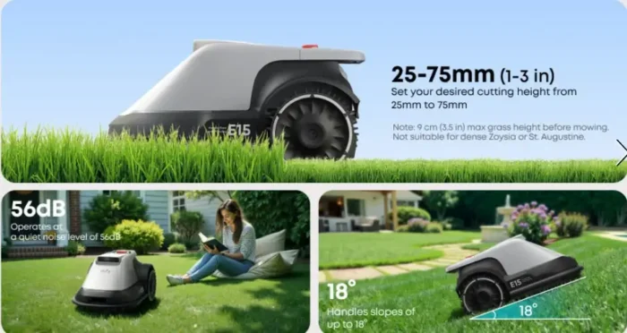 Recenzja robot koszący eufy E15 Robot: Test, cena i opinie