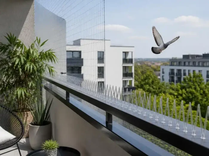 Jak skutecznie zabezpieczyć balkon przed gołębiami?