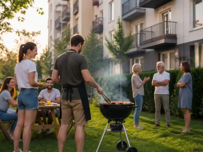 Sąsiedzki savoir-vivre: czy grillowanie pod blokiem jest dozwolone