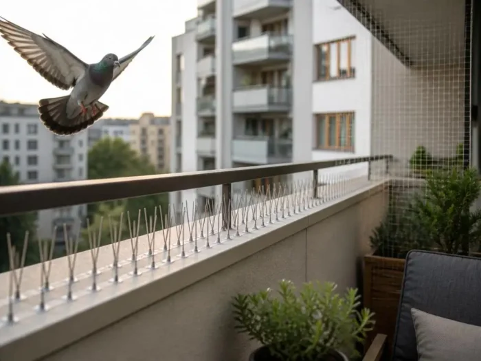 Skuteczna ochrona balkonu przed ptakami: poradnik dla lokatorów