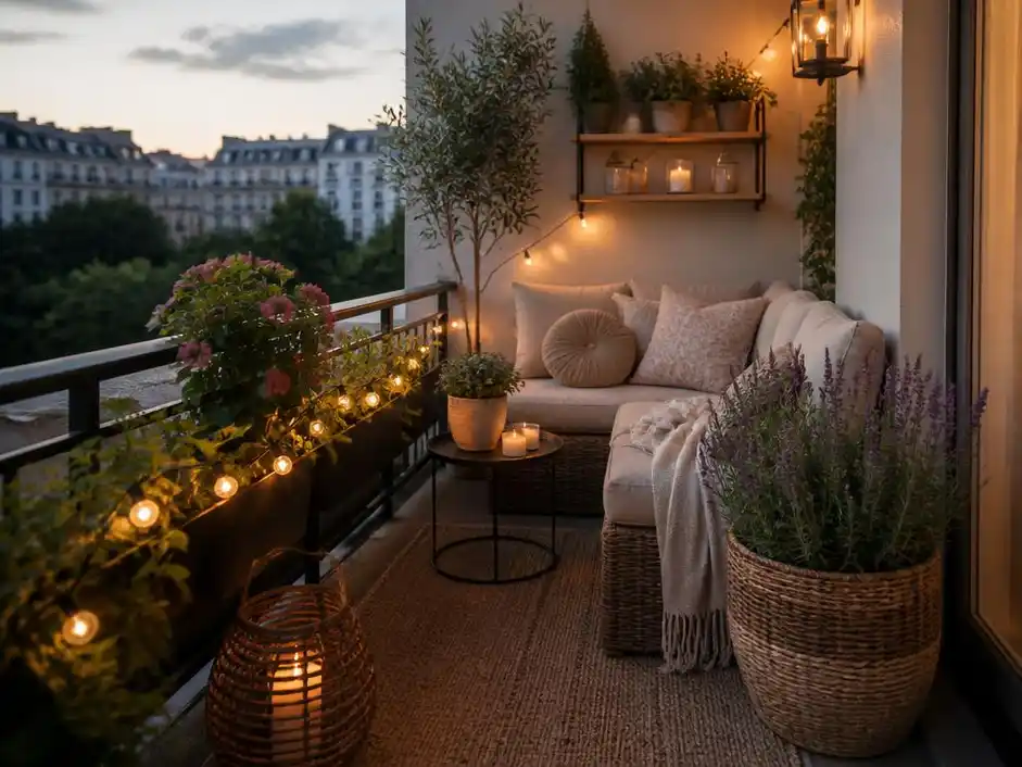 Sposoby na to jak ozdobić balkon w stylowy sposób